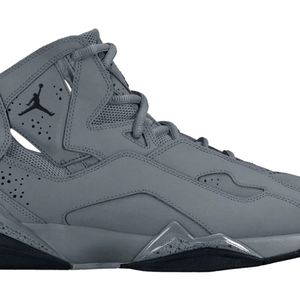 Jordan True Flight 'Cool Grey Black' Mens Size 8.5